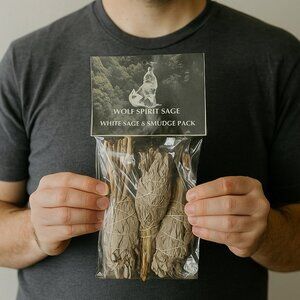 White Sage Bundle, Natural Smudge Sticks for Home Cleansing, Meditation - NEW